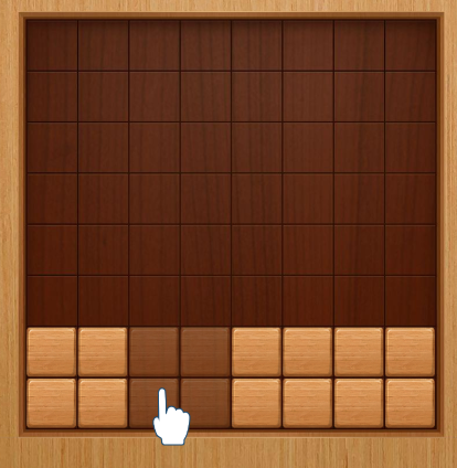 Play wood block store puzzle